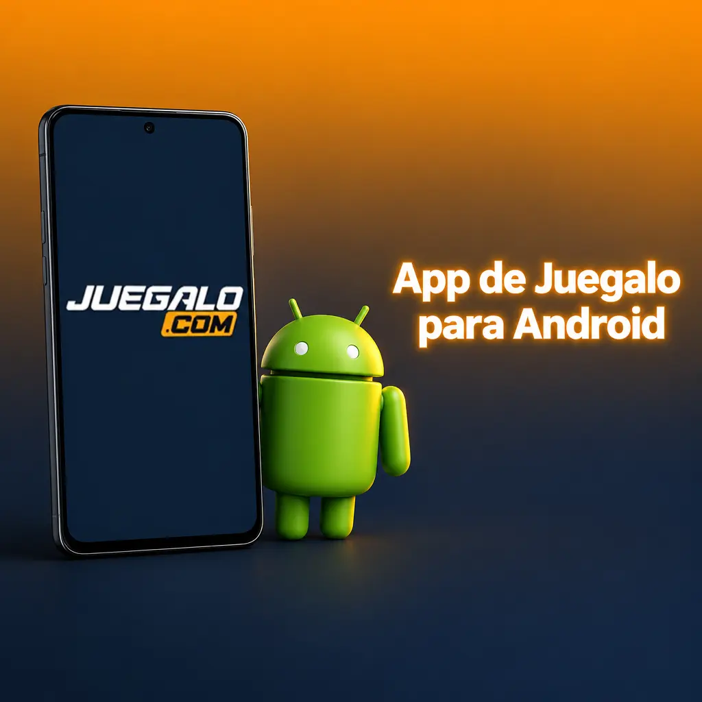 App de Juegalo para Android en un móvil