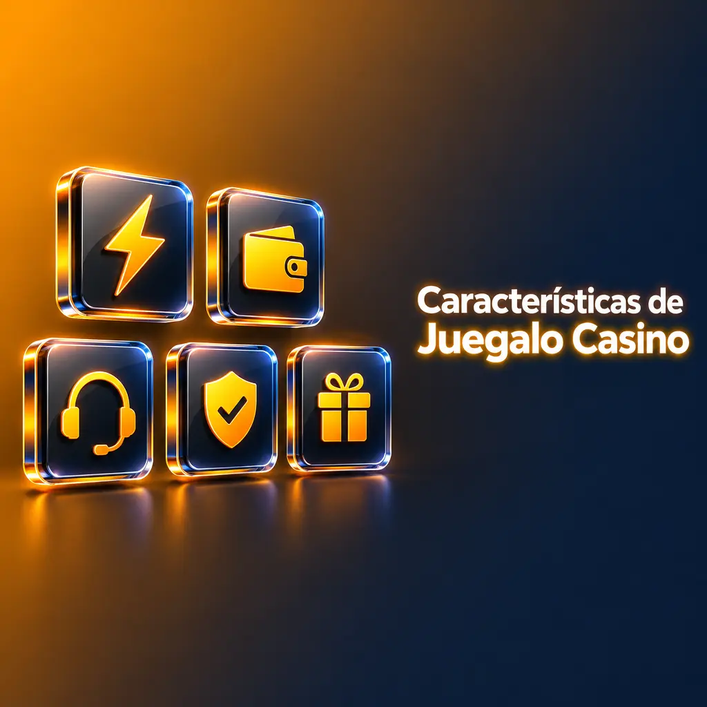 Características de Juegalo Casino: casino, casino en vivo y apuestas deportivas