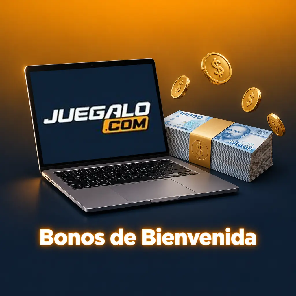 Bono de bienvenida de Juegalo para jugadores nuevos en Chile