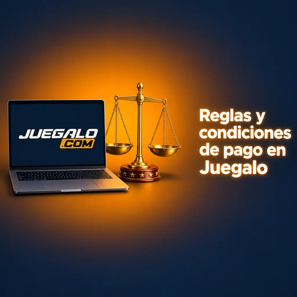 Usuario revisando las reglas y condiciones de pago en Juegalo
